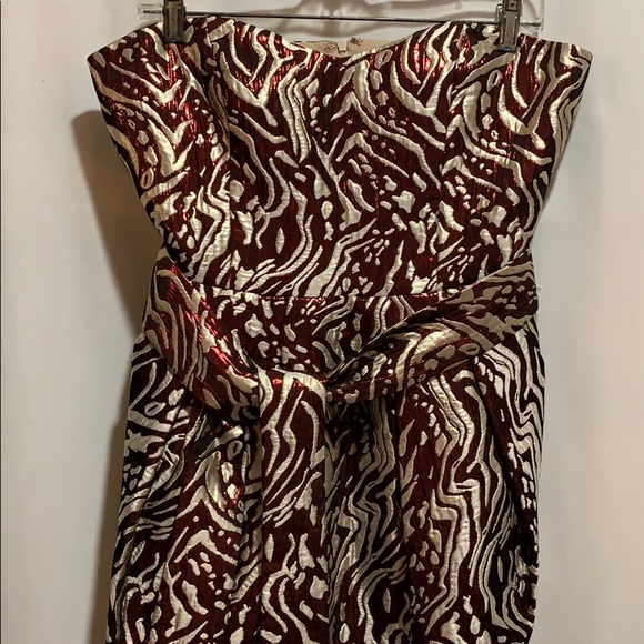 Rubber Ducky Productions, Inc. Dresses & Skirts - RUBBER DUCKY MINI PARTY DRESS SZ L STRAPLESS